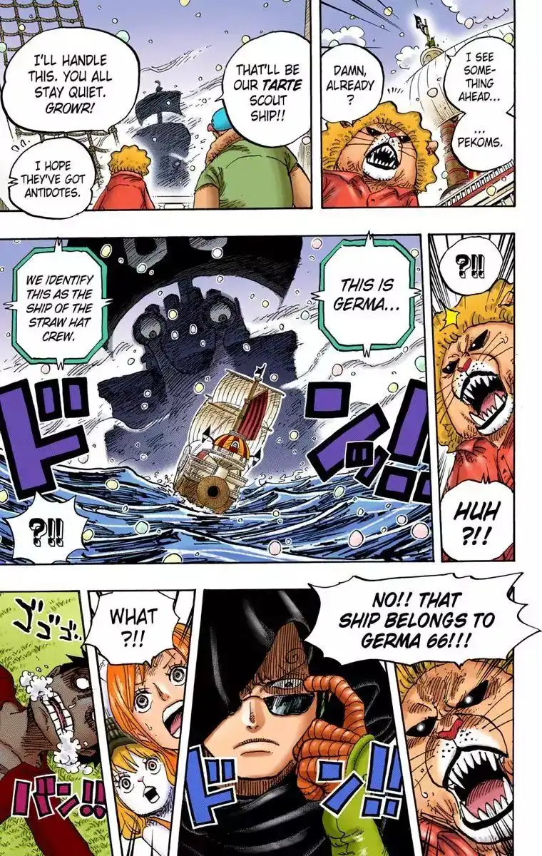 One Piece - Digital Colored Comics Chapter 825 13